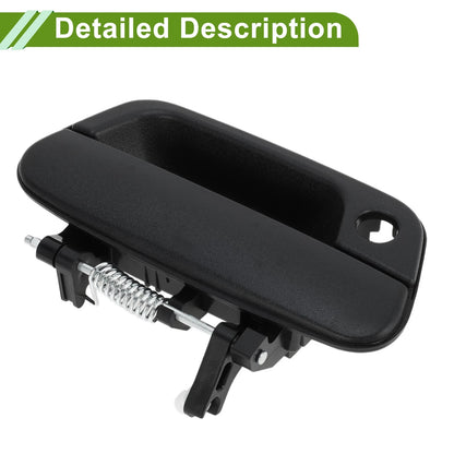 Exterior Door Handle for Chevrolet Spark (2013-2016) Black Front Right