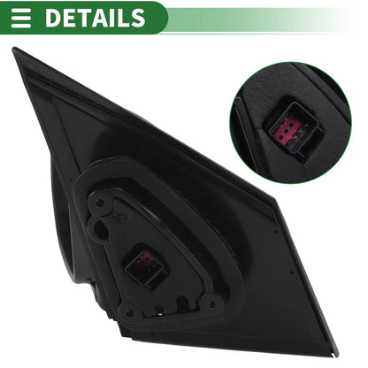 5 Pins Left Driver Side Door Mirror Replacement for Chevrolet Cruze (2011-2015)