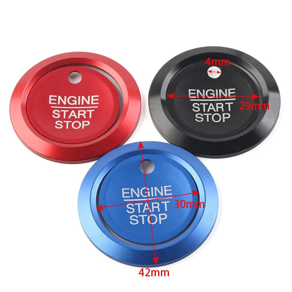 Engine Start Stop Switch Button Cover Trim for Ford F150 Raptor (2015-2020)