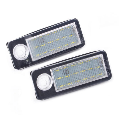 LED Rear License Plate Light for Audi A4 S4 B5 Avant A6 S6 B4 C5 (1995-2001)