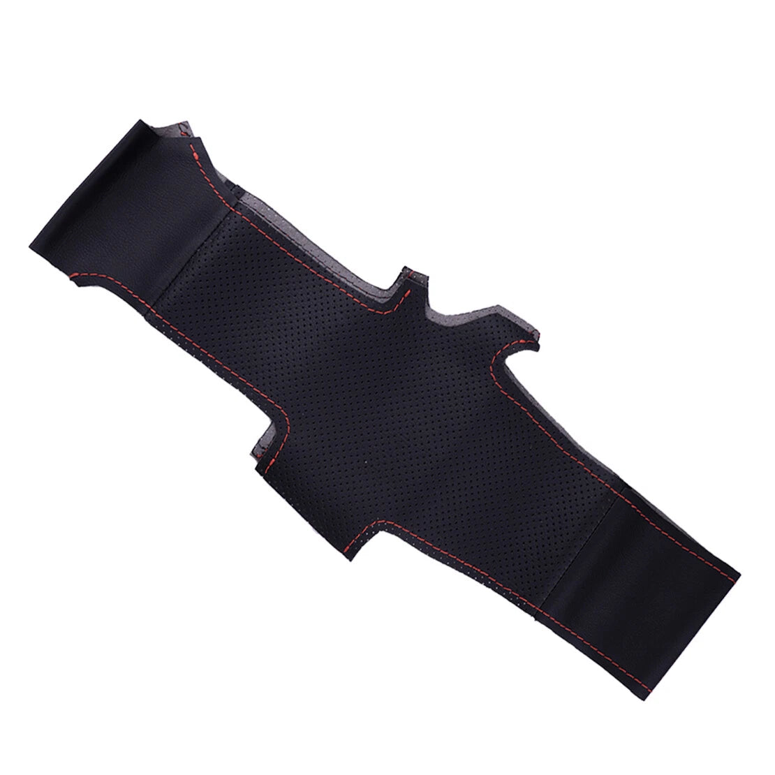 Steering Wheel Cover Wrap for Ford Fiesta MK7 MK7.5 Ecosport (2012-2021)