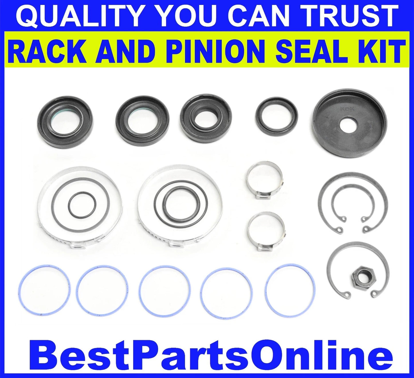 Power Steering Rack and Pinion Seal Kit for Cadillac SRX (2004–2009)