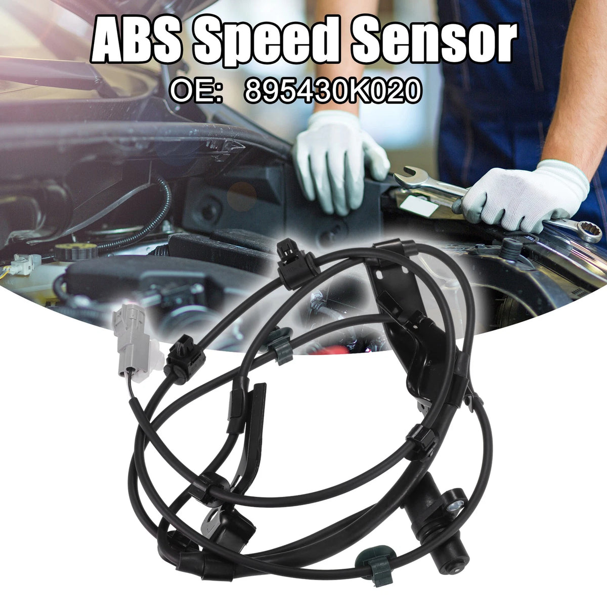 Front Left ABS Wheel Speed Sensor for Toyota Hiace Pickup Truck (2005-2022)