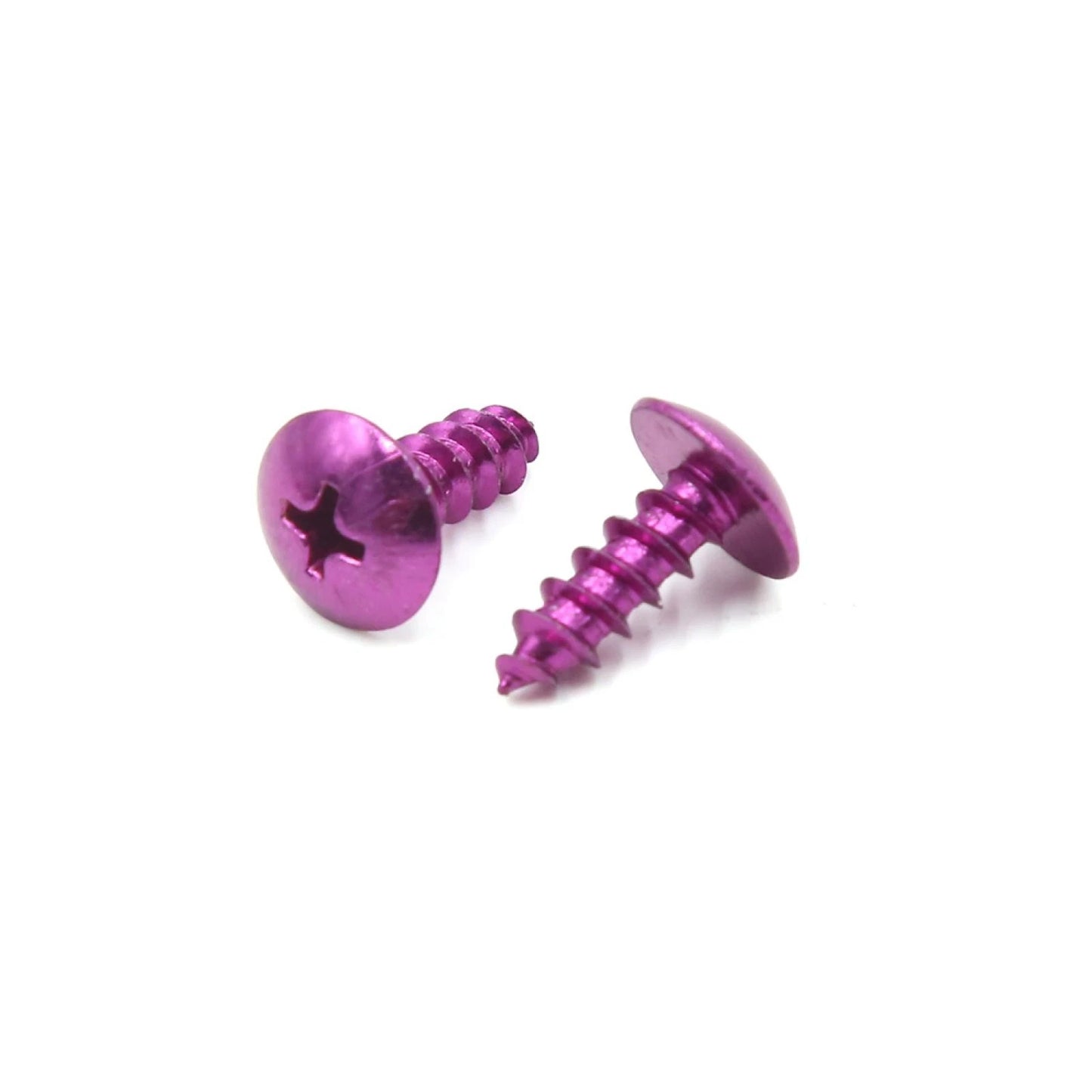 29 Pcs Round Cross Head Screws Bolts Purple for Universal Motorcycle Scooter