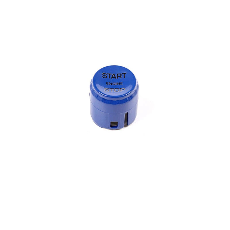 Blue Engine Start Buttons Key Cover Parts fit For Land Rover Discovery Sport LR4