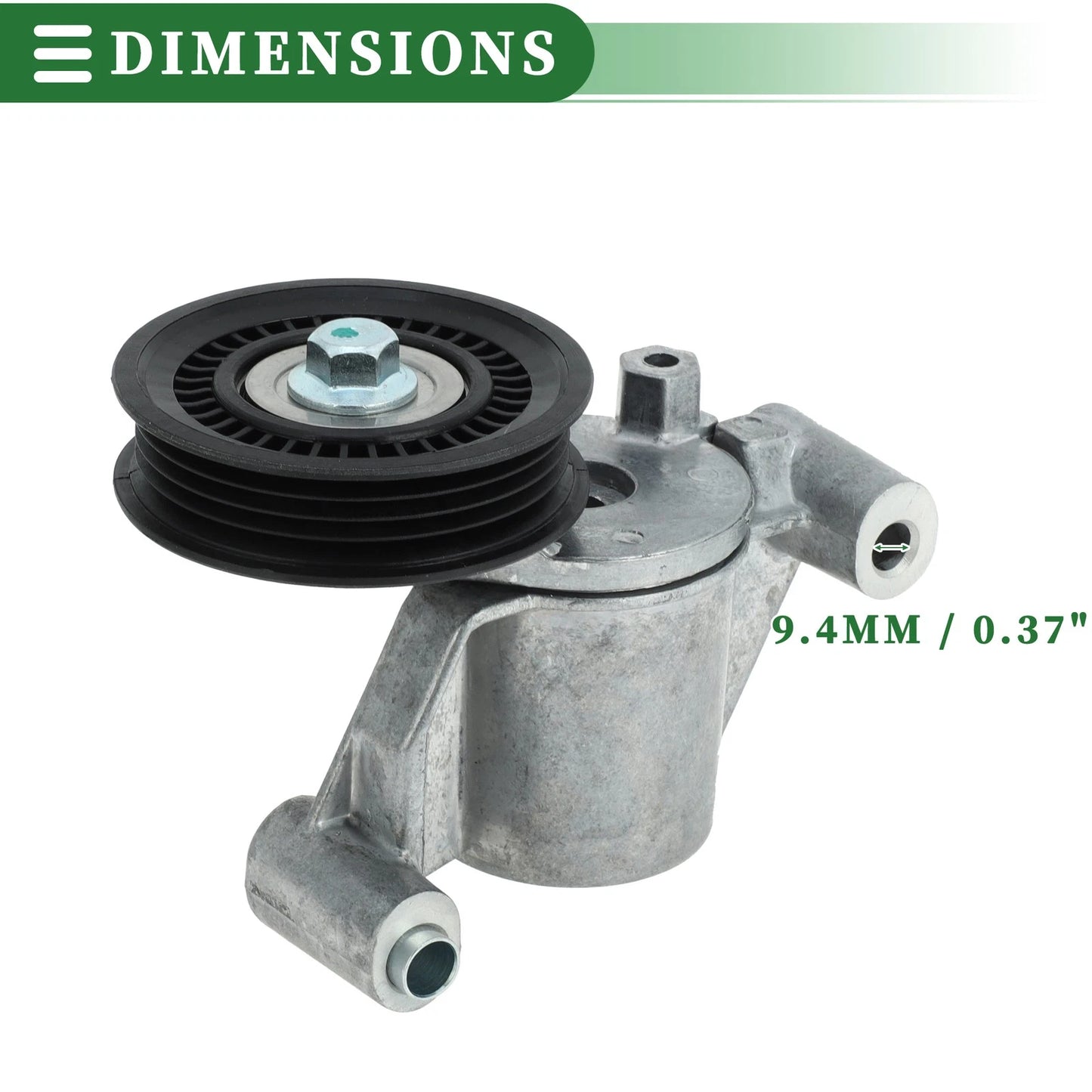 Engine Belt Tensioner Pulley for Ford Focus, Ecosport (2012-2018)