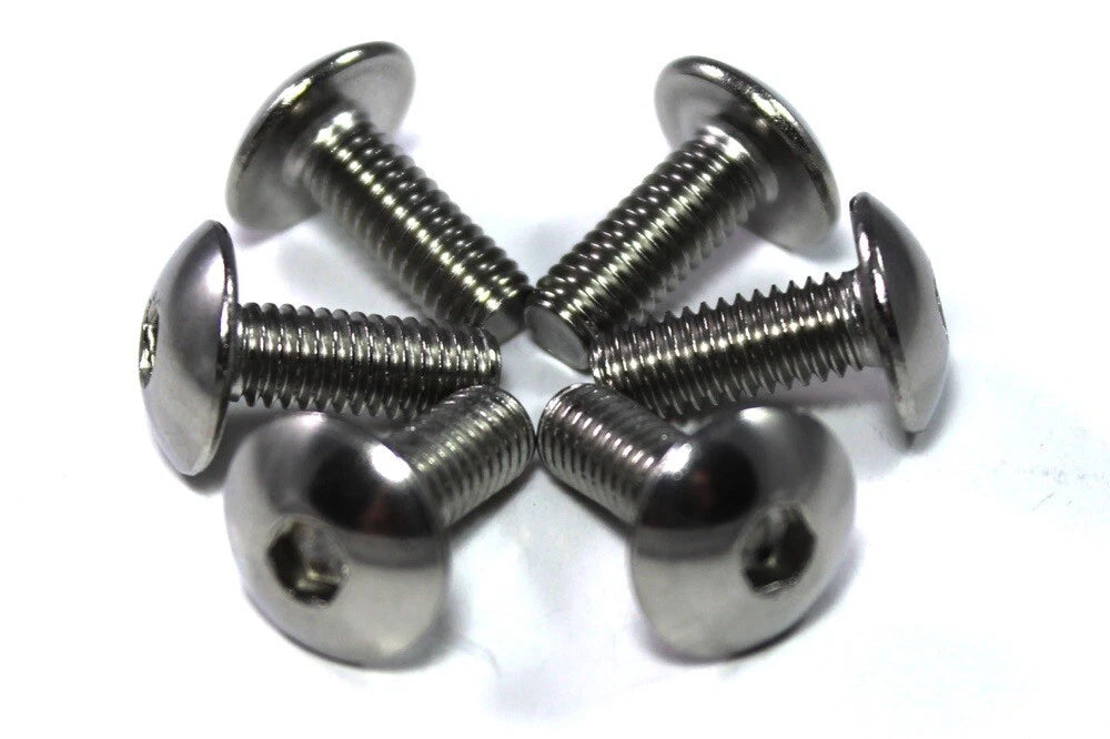 10x Tête de fourche Boulons M5 x16mm Inox for Triumph