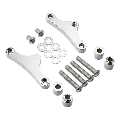 Chrome Front Fender Spacer 21" 23" 26" 30" for Harley Road Glide (2000-2013)