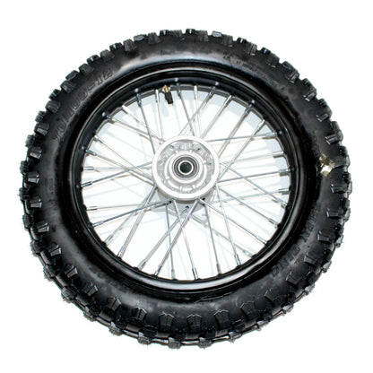15mm 70/100-12 Front Wheel Rim Knobby Tyre for PIT PRO Dirt Bike