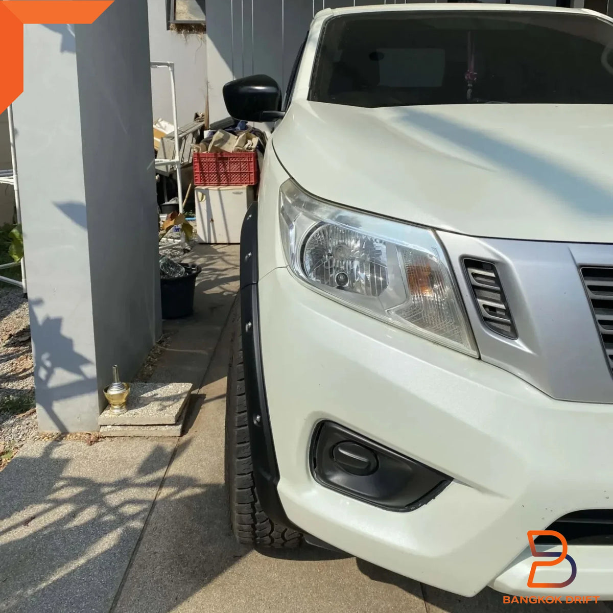 Matte Black Fender Flare Arch for Nissan NP300 Navara D23 (2015-2019)