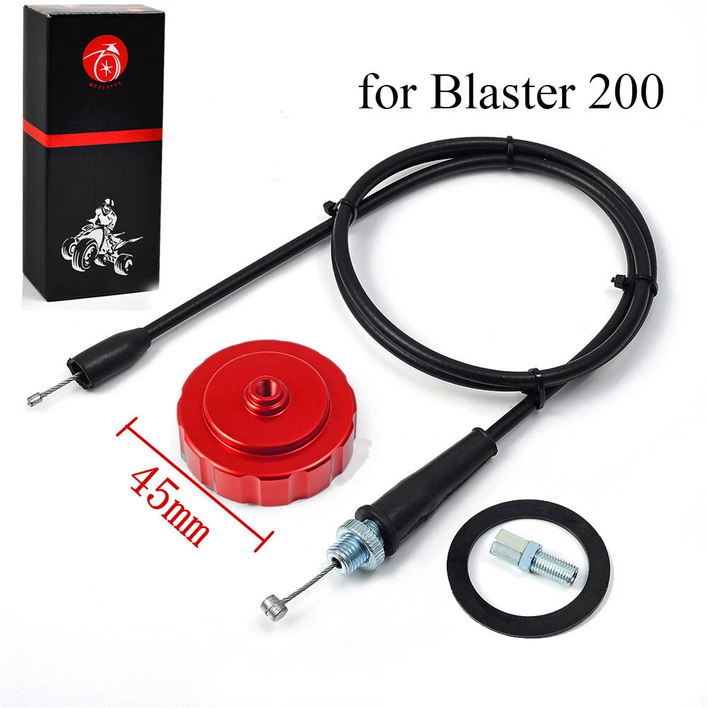 Tors Eliminator Throttle Cable Kit W/Cap for Yamaha YFS200 Blaster (1988–2006)