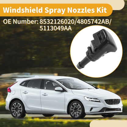 Windshield Washer Nozzle Kit for Jeep Compass (2007-2010)