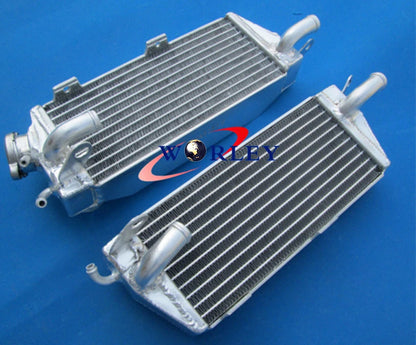 Aluminum Radiator + Red Hose for HUSQVARNA AE/CR/WR/XC 400/430/500 (84-87)