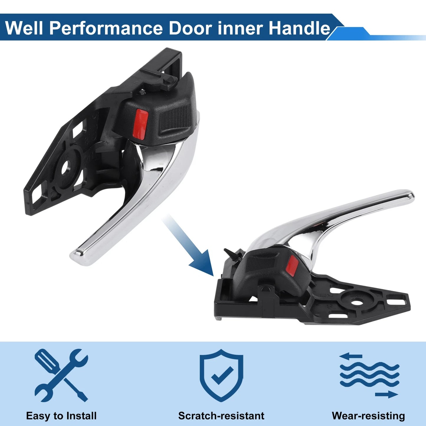 Driver Side Interior Door Handle for Toyota Camry (2012-2017)