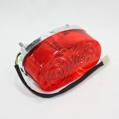 12V Head & Rear Tail Light Lamps for 250CC Dinosaur Style Quad ATV
