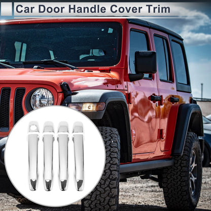 Tailgate Handle Cover Silver Tone for Toyota Prius