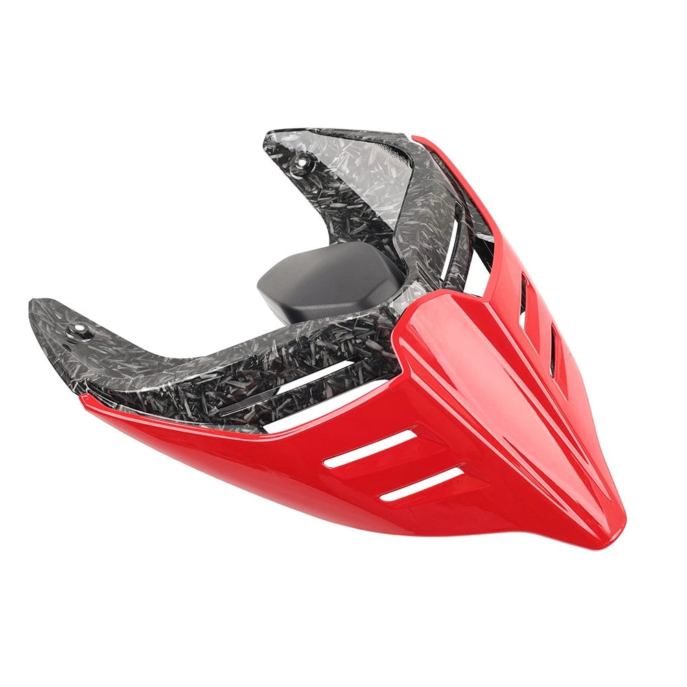 Red Rear Seat Cover for Ducati Panigale & Streetfighter V4S V2 (2020-2023)