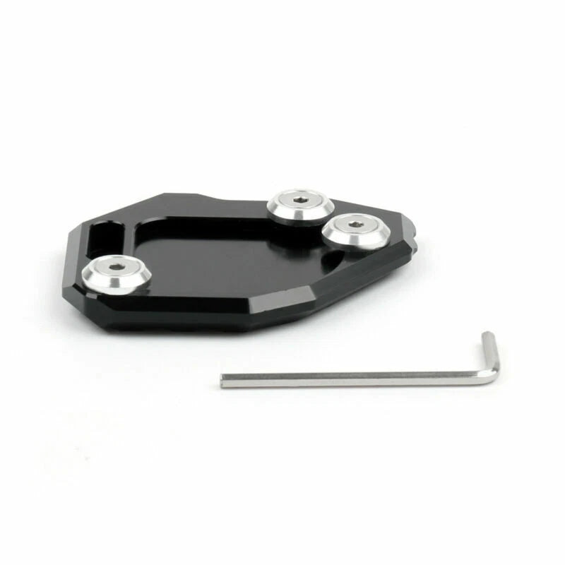 Side Stand Extension Pad for BMW F800GS 2008-2013 Black (2008-2013)