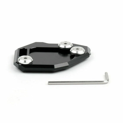 Side Stand Extension Pad for BMW F800GS 2008-2013 Black (2008-2013)
