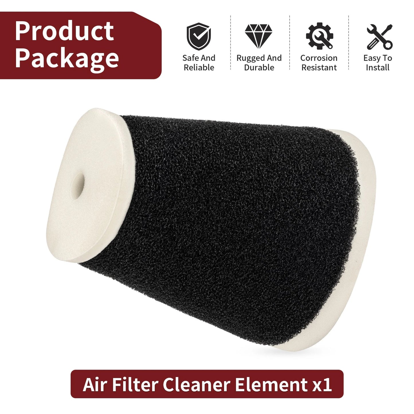 Yamaha Air Filter for Big Wheel 200 (1986-1988)
