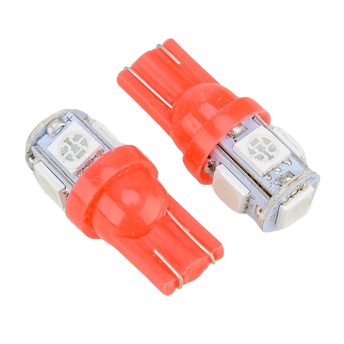 100pcs T10 Super Red LED Bulbs License Plate Light for Car (Various Years)