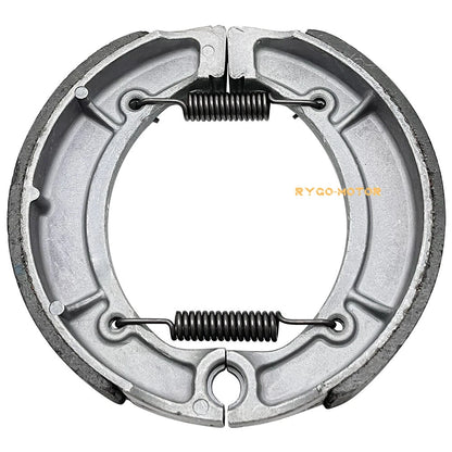 Brake Shoes W/Springs Pins for Yamaha Big Bear 350 Kodiak 400 YFM