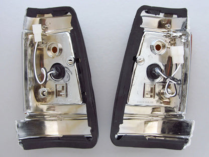Chrome Corner Signal Light Indicator for Nissan Datsun 720 Ute (1979-1986)