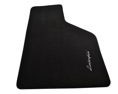 Lamborghini Diablo Black Tailored Floor Mats with Emblem (1990-2001)