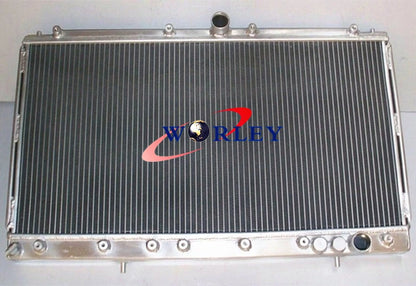 Aluminum Radiator & Fans for Mitsubishi 3000GT/GTO VR-4 3.0 Turbo (1991-1999)