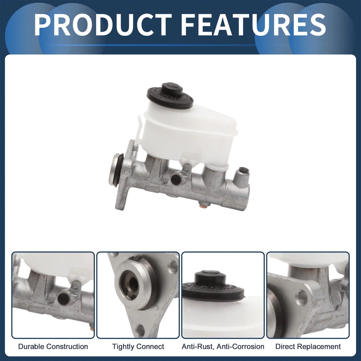 Brake Master Cylinder with Reservoir for Toyota Corolla (1993-2002)