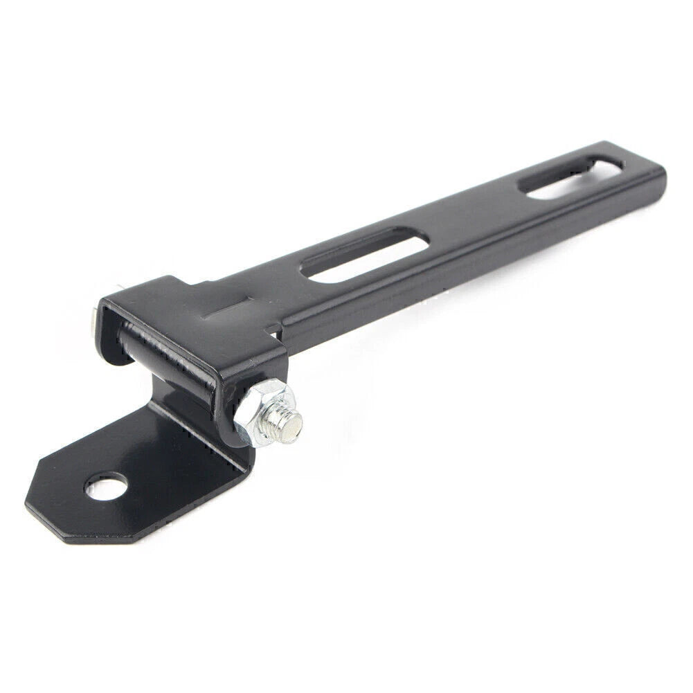 Black Solo Seat Mount Kit w/ Swivel Bracket for Harley Chopper Bobber