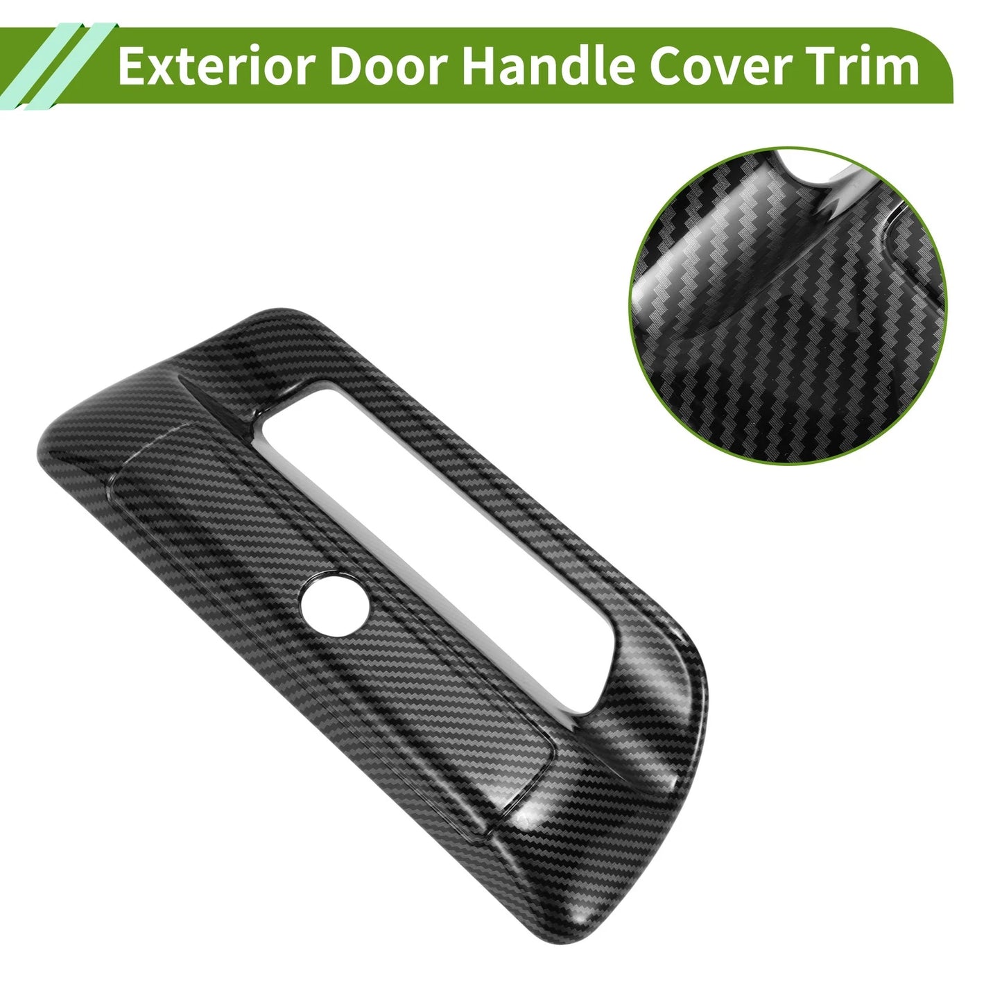 Door Handle Cover Trim Tailgate for Dodge Ram ABS (2019-2025)
