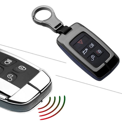 Key Fob Cover Case for Land Rover Discovery, Range Rover, Jaguar Leather