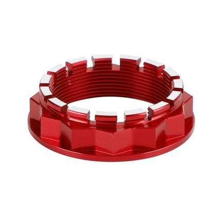 M48 Rear Wheel Lug Nut (2) Red for MV Agusta F3 F4 675 800 1000 Rush F2 (2012-2023)