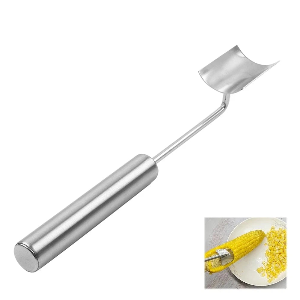 Corn Cob Peeler for Home Kitchens & Restaurant Chefs - Fast & Safe Tool