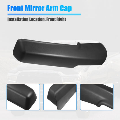 Right Side Trailer Tow Mirror Front Arm Cover for Dodge Ram ( Specified)