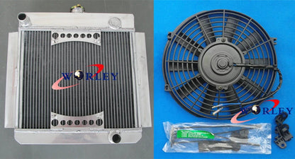 Aluminum Radiator & Fan for Ford Escort MK1/MK2 Pinto/Mexico RS2000 (1975-1980)