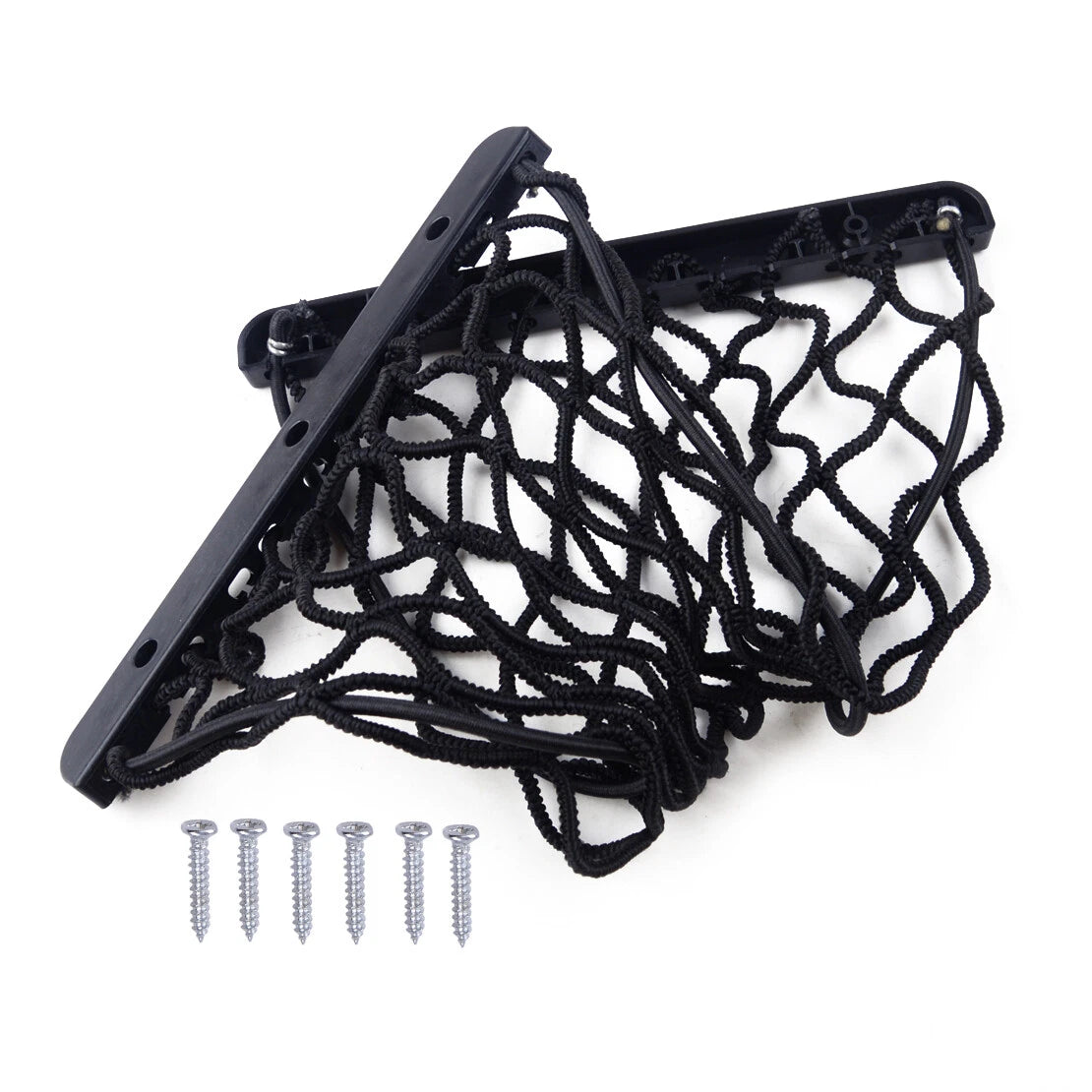Elastic Nylon Net for Rear Trunk Cargo - Fire Extinguisher Luggage Holder