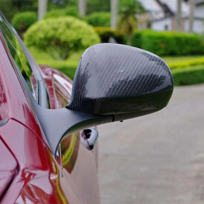 100%Carbon Fiber Add-on Side Mirror Caps Cover for Maserati GranTurismo GC 08-19