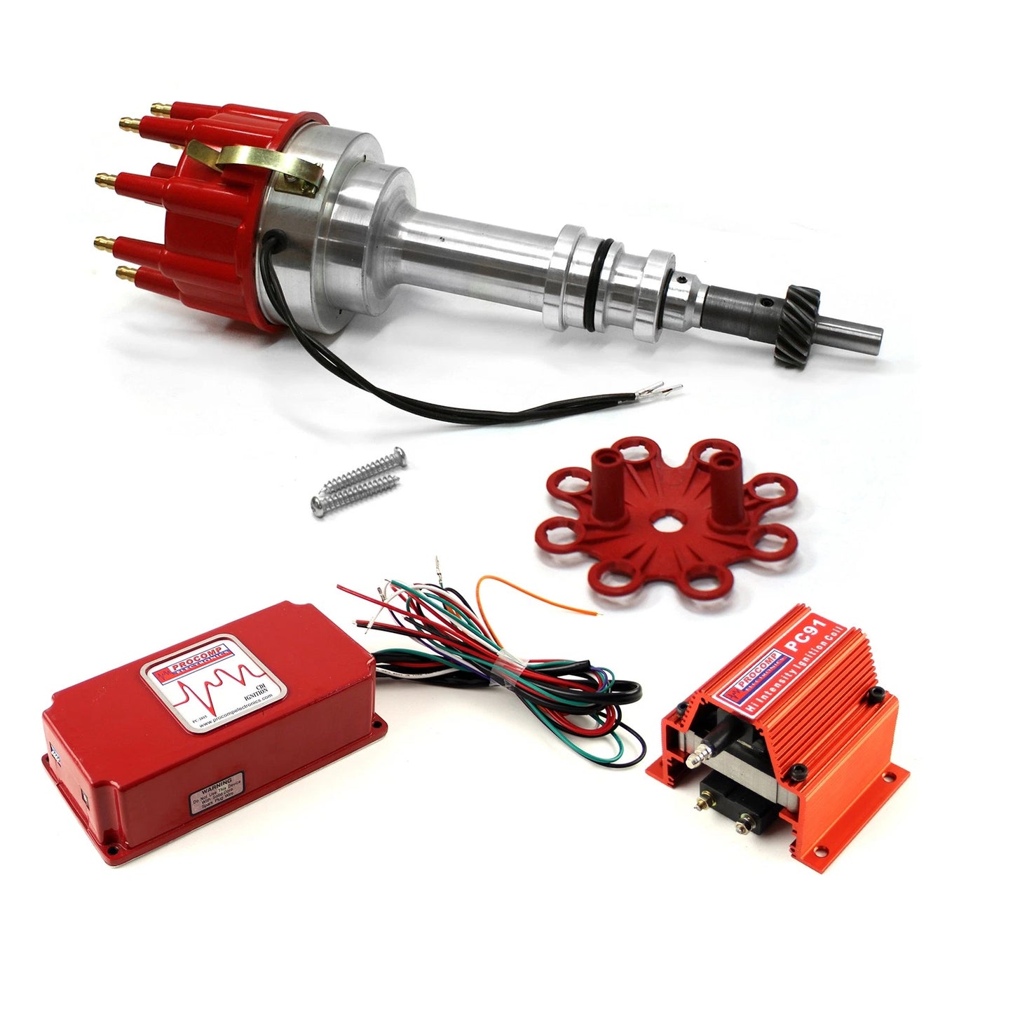 Pro Billet Distributor & Coil Kit for Ford 289 302 Windsor (1962-1995)