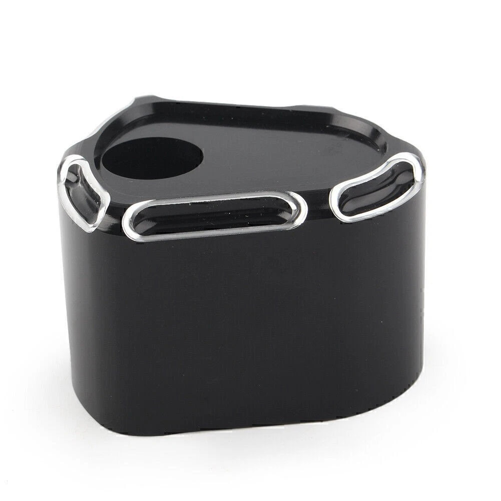 Black Cut Ignition Switch Cover for Harley Touring Street Road Glide (2007-2013)