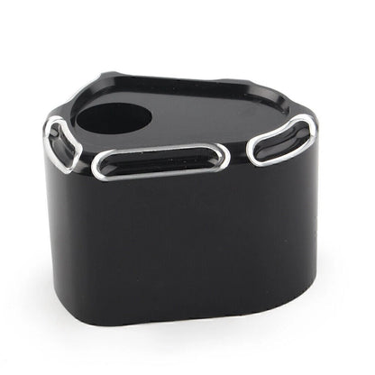 Black Cut Ignition Switch Cover for Harley Touring Street Road Glide (2007-2013)
