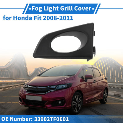 Front Right Fog Light Grill for Honda Fit (2008-2011)