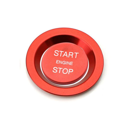 Red Engine Start Stop Button Cover Trim for Land Rover Range Rover (2013-2023)