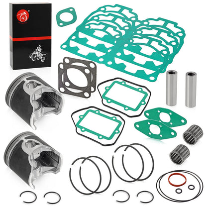 Top End Rebuild Pistons 82mm Gasket for Ski-Doo GSX 800