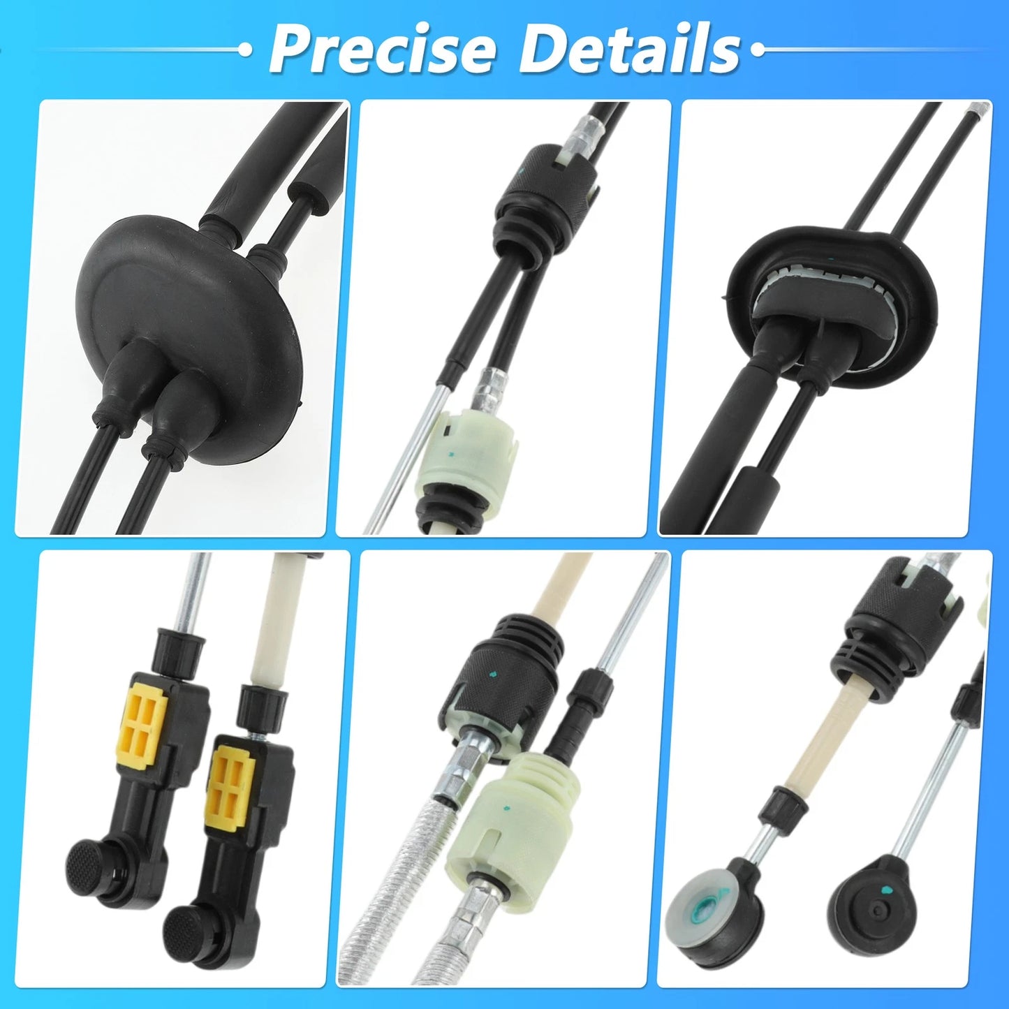 Auto Trans Gear Shift Cable for Peugeot Partner, Citroen Berlingo (2008-2018)