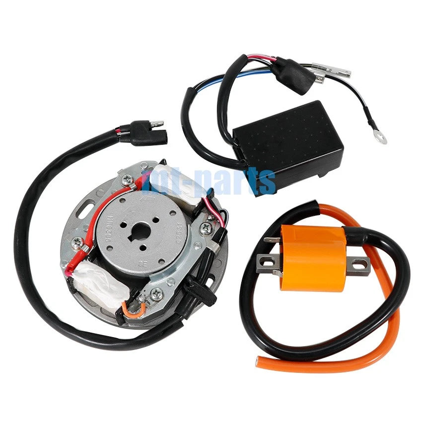 Stator Flywheel Rotor & CDI Ignition Coil for Suzuki RM80 RM85 (1977-2023)