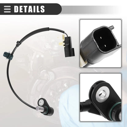 Rear Left ABS Wheel Speed Sensor for Ford Ranger T6 (2011-2017)