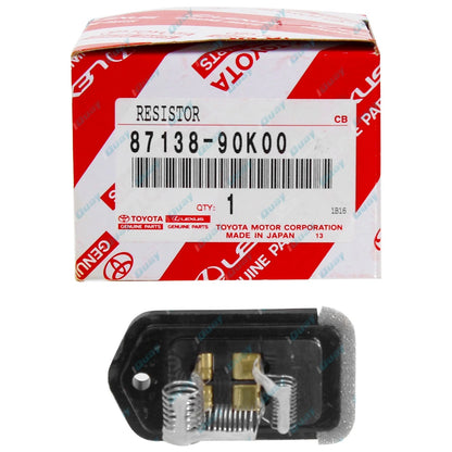 Genuine Toyota Heater Fan Resistor for Landcruiser BJ70 3.4L 4cyl (1984-1989)