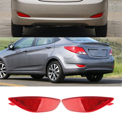 Rear Bumper Reflector Light for Hyundai Accent Verna Solaris (2008-2015)
